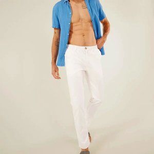 🆕 Chubbies Mens Original Fit Elastic Waist Stretch Twill Pants The Vannas NWT